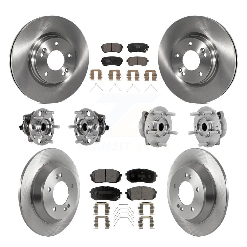 Transit Auto - KBB-131199 - Front and Rear Wheel Bearing and Hub Assembly Kits