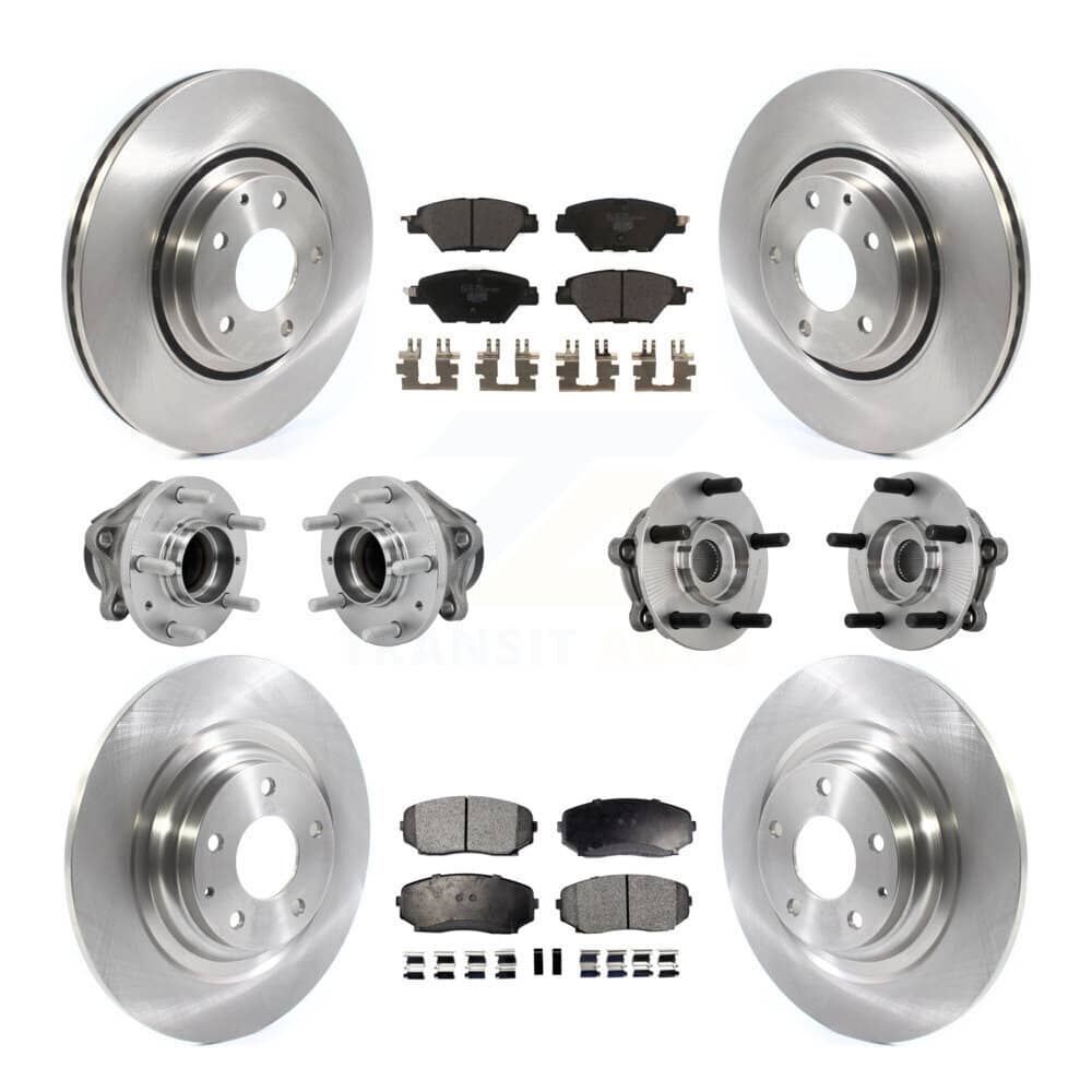 Transit Auto - KBB-131215 - Front and Rear Wheel Bearing and Hub Assembly Kits