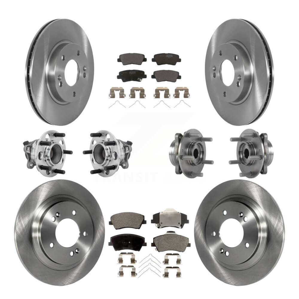 Transit Auto - KBB-131232 - Front and Rear Wheel Bearing and Hub Assembly Kits