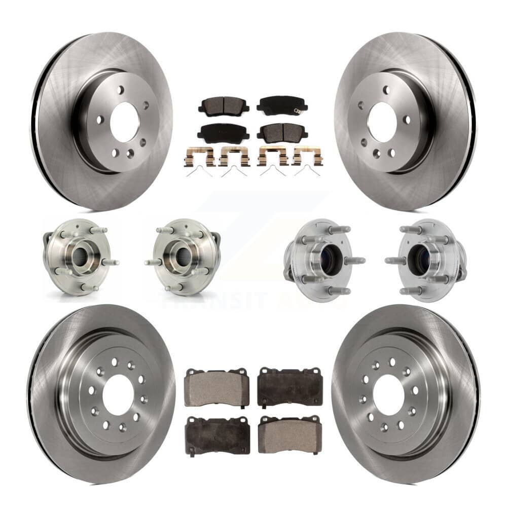 Transit Auto - KBB-131250 - Front and Rear Wheel Bearing and Hub Assembly Kits