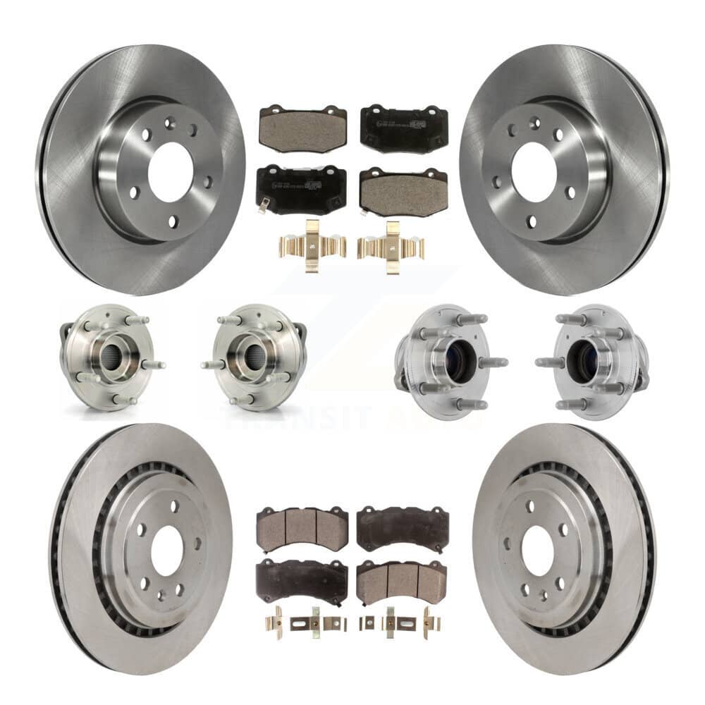 Transit Auto - KBB-131251 - Front and Rear Wheel Bearing and Hub Assembly Kits