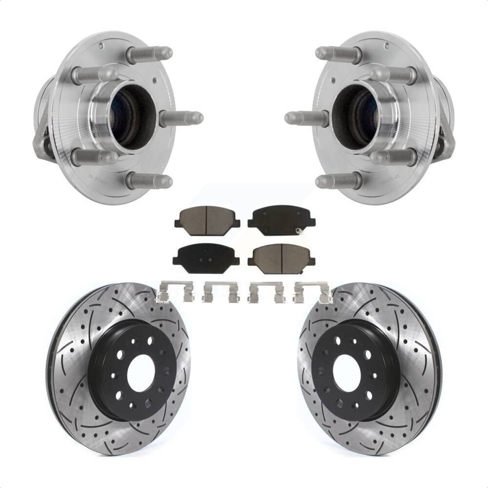 Transit Auto - KBB-131328 - Front Wheel Bearing and Hub Assembly Kits