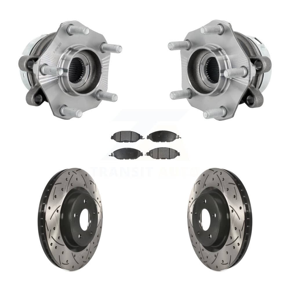 Transit Auto - KBB-131421 - Front Wheel Bearing and Hub Assembly Kits
