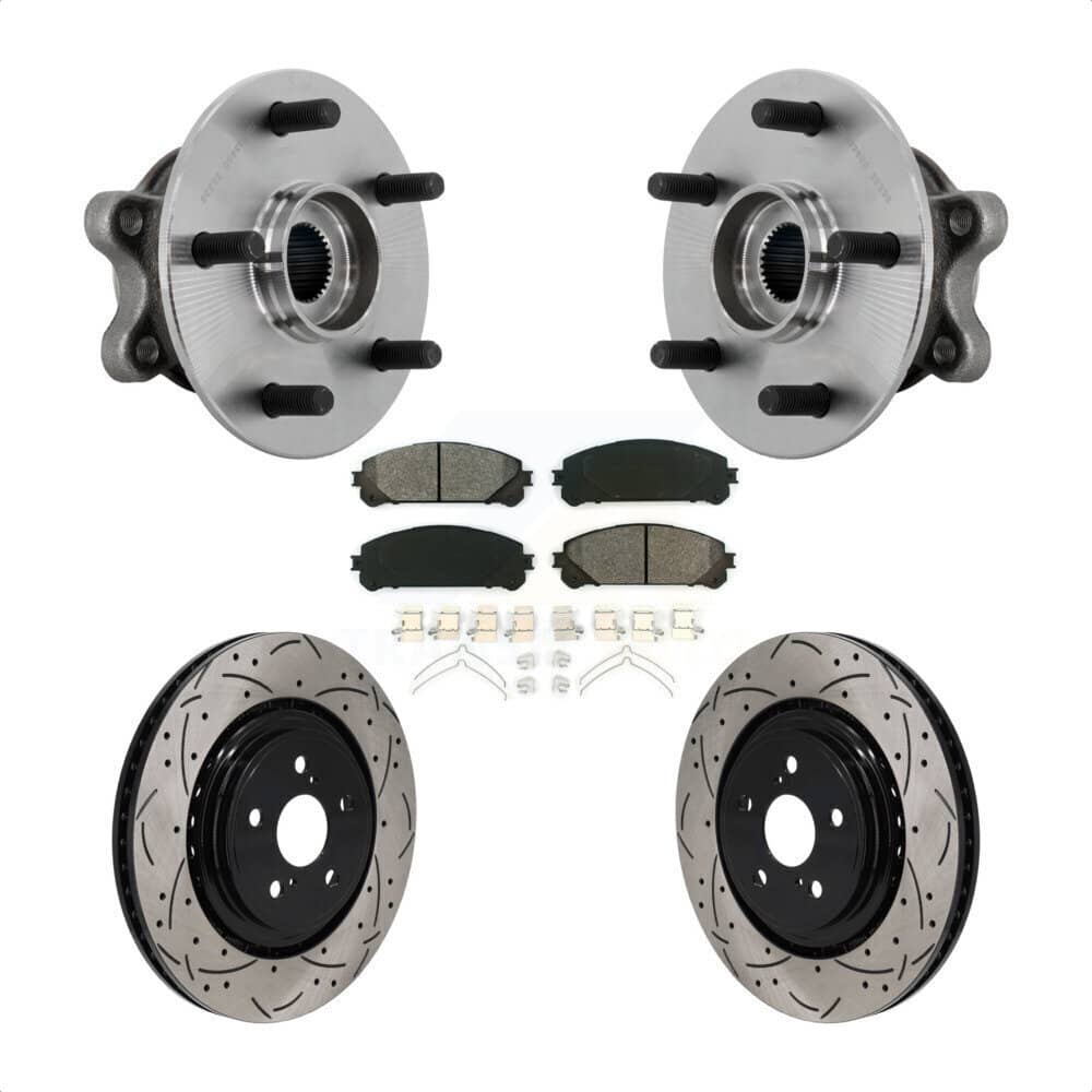 Transit Auto - KBB-131472 - Front Wheel Bearing and Hub Assembly Kits