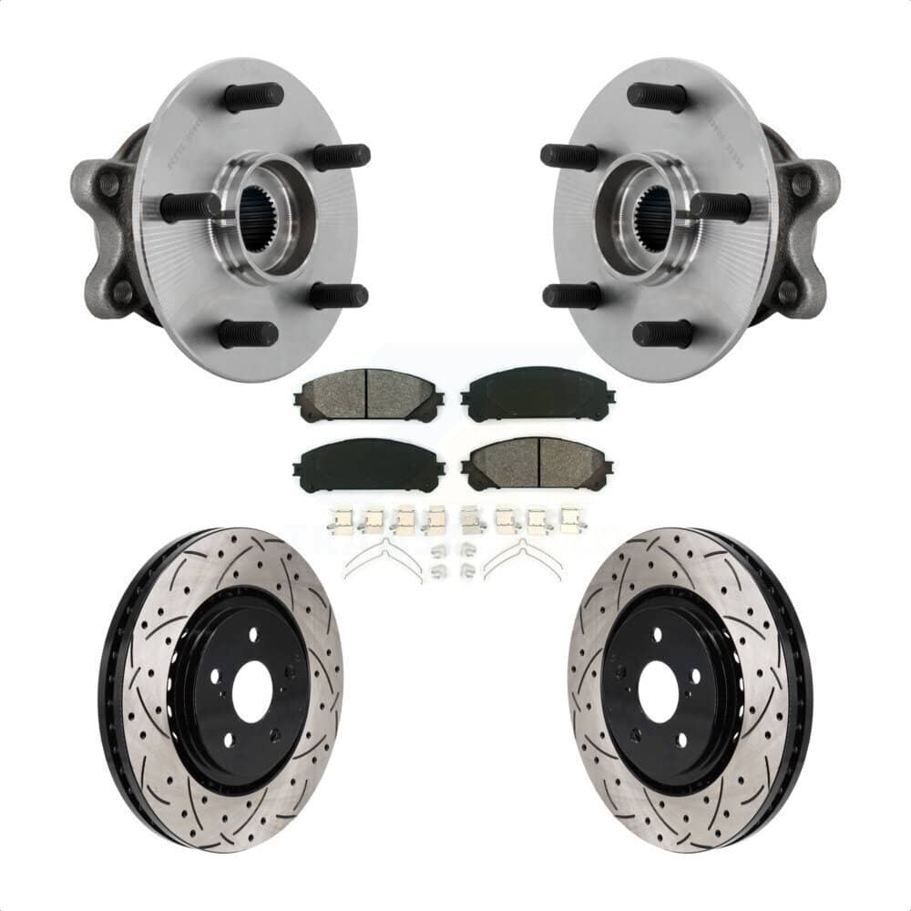 Transit Auto - KBB-131473 - Front Wheel Bearing and Hub Assembly Kits