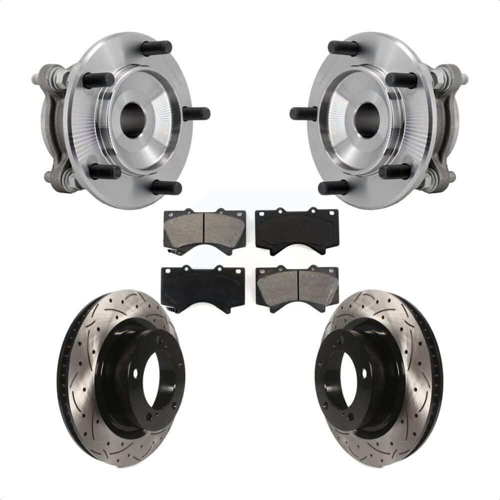 Transit Auto - KBB-131480 - Front Wheel Bearing and Hub Assembly Kits