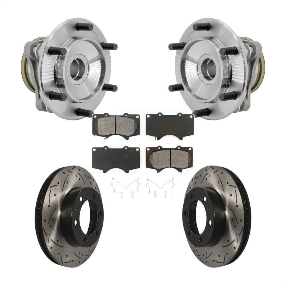 Transit Auto - KBB-131484 - Front Wheel Bearing and Hub Assembly Kits