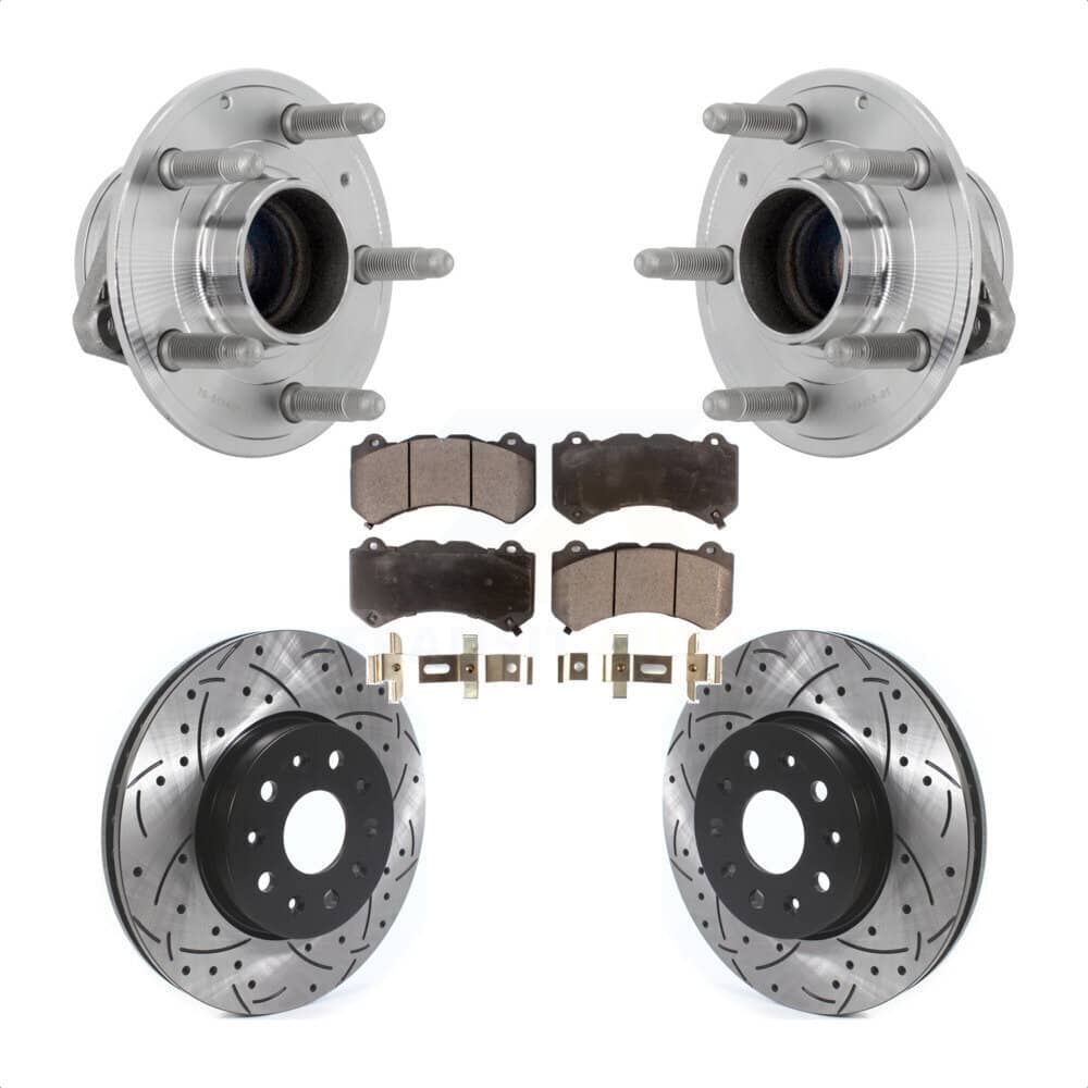 Transit Auto - KBB-131537 - Front Wheel Bearing and Hub Assembly Kits