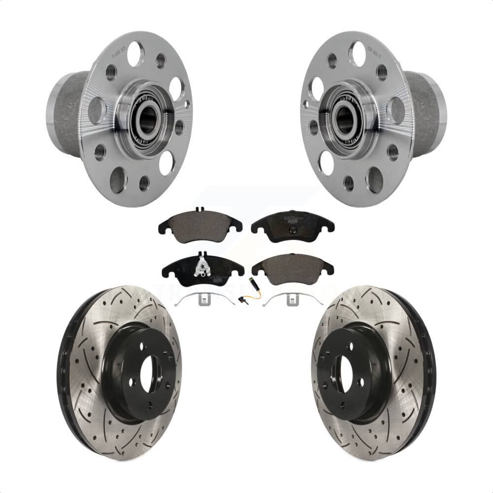Transit Auto - KBB-131550 - Front Wheel Bearing and Hub Assembly Kits