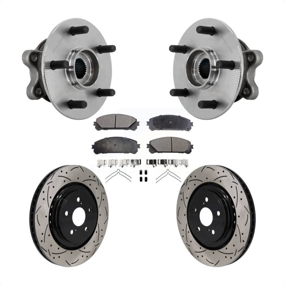 Transit Auto - KBB-131557 - Front Wheel Bearing and Hub Assembly Kits