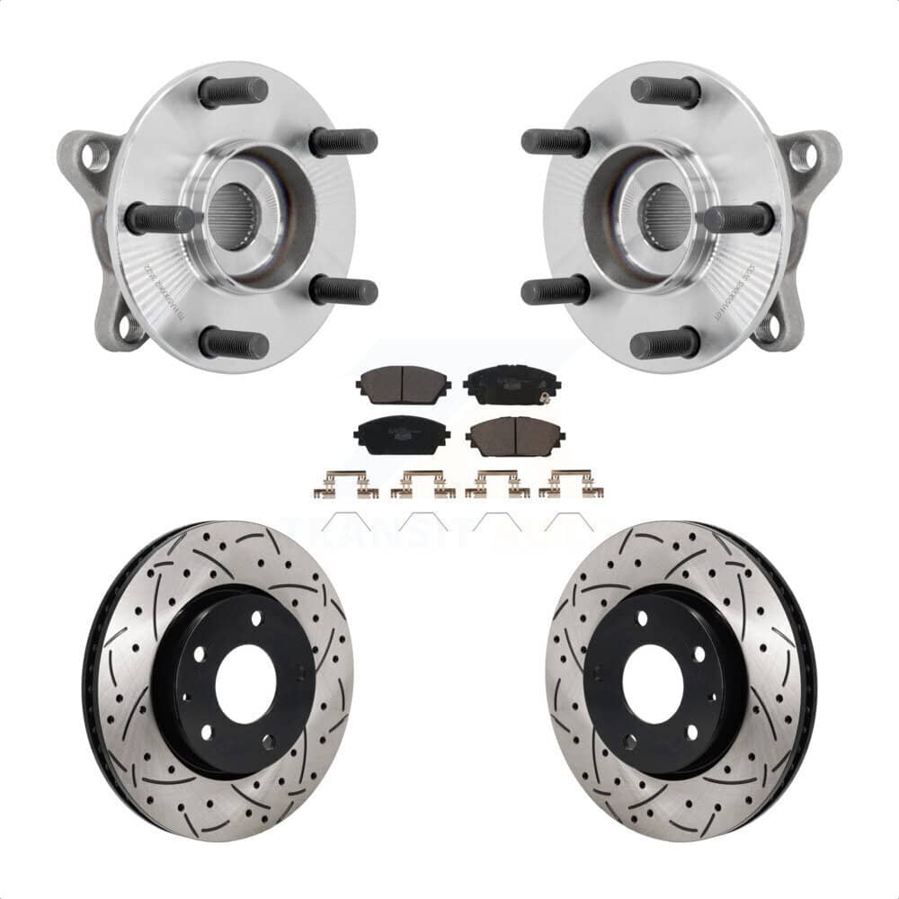 Transit Auto - KBB-131559 - Front Wheel Bearing and Hub Assembly Kits