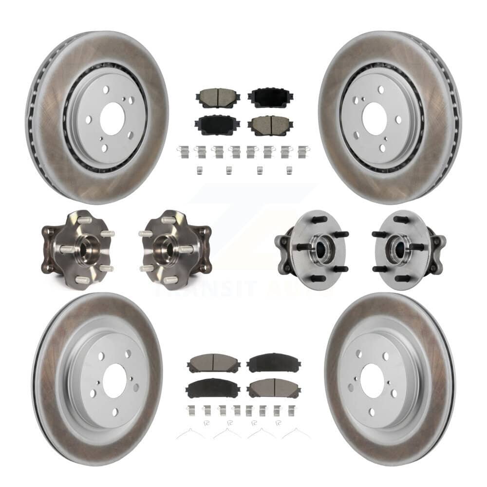 Transit Auto - KBB-131570 - Front and Rear Wheel Bearing and Hub Assembly Kits