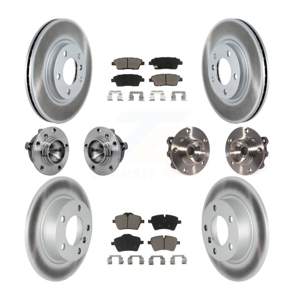 Transit Auto - KBB-131574 - Front and Rear Wheel Bearing and Hub Assembly Kits
