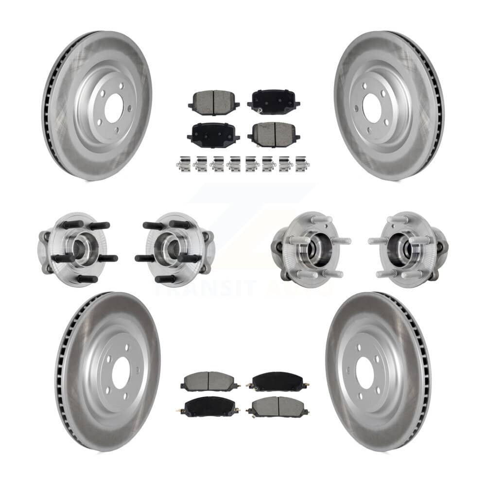 Transit Auto - KBB-131594 - Front and Rear Wheel Bearing and Hub Assembly Kits