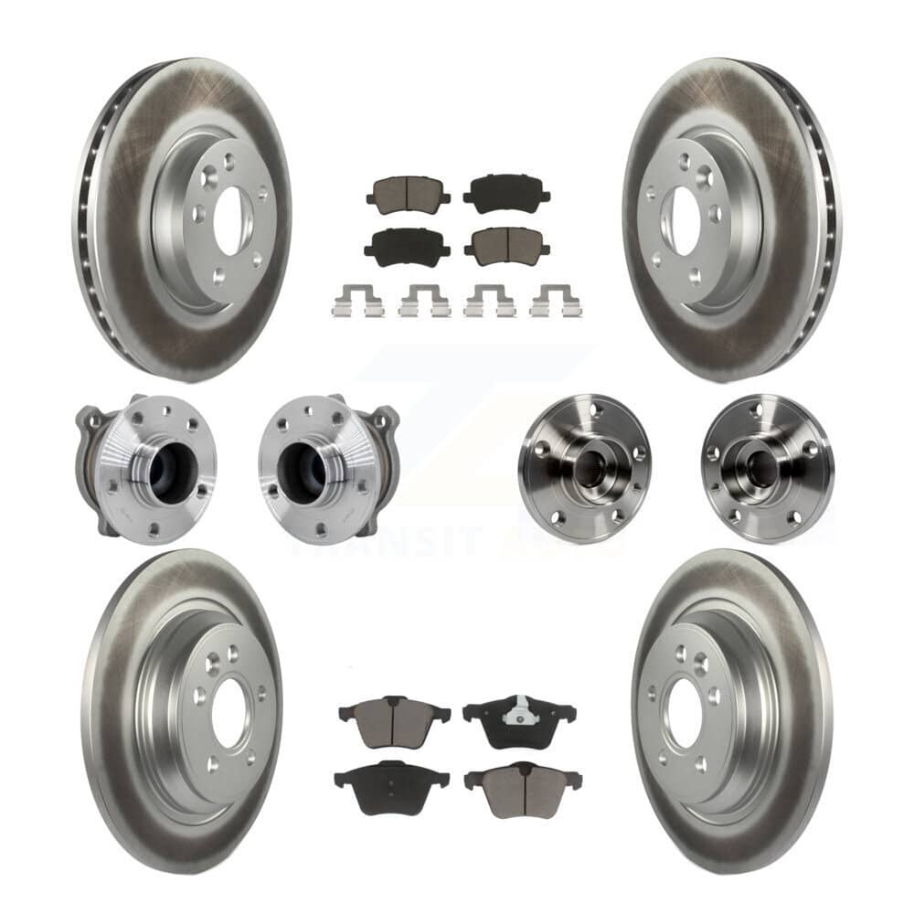 Transit Auto - KBB-131598 - Front and Rear Wheel Bearing and Hub Assembly Kits