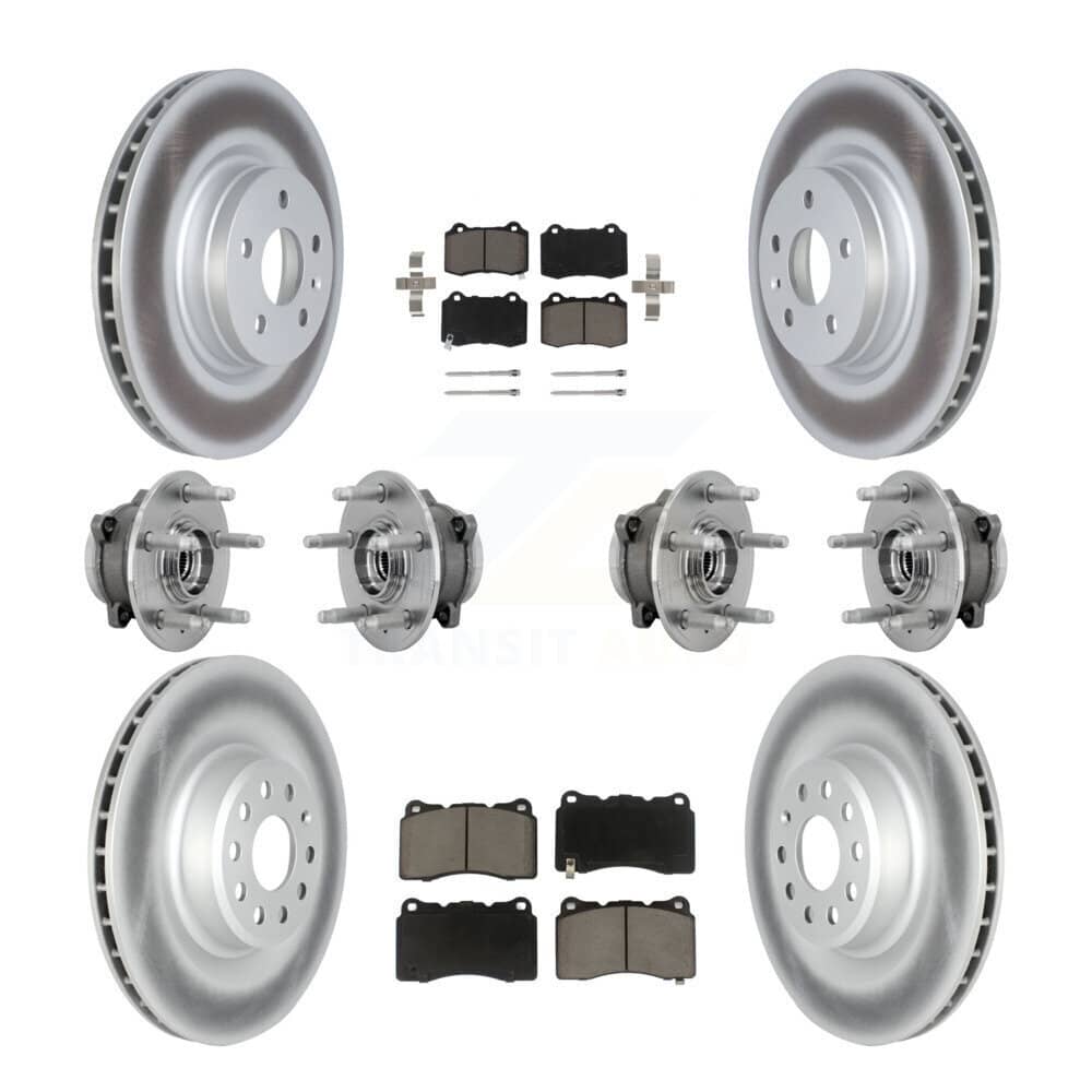 Transit Auto - KBB-131604 - Front and Rear Wheel Bearing and Hub Assembly Kits