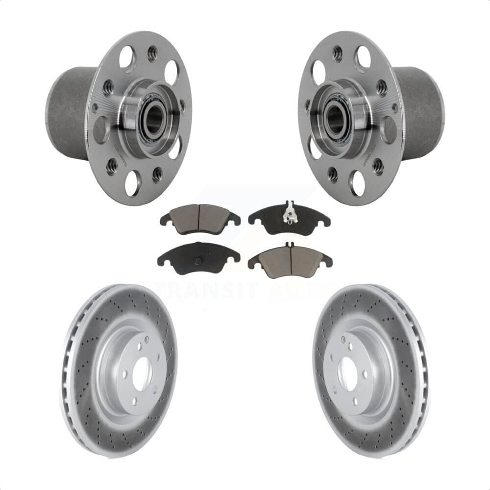 Transit Auto - KBB-131689 - Front Wheel Bearing and Hub Assembly Kits