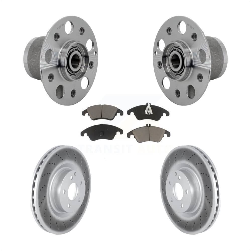 Transit Auto - KBB-131703 - Front Wheel Bearing and Hub Assembly Kits