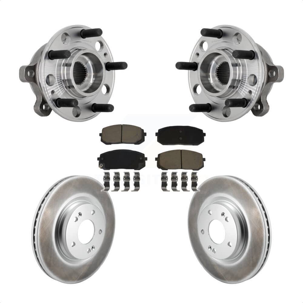 Transit Auto - KBB-131707 - Front Wheel Bearing and Hub Assembly Kits