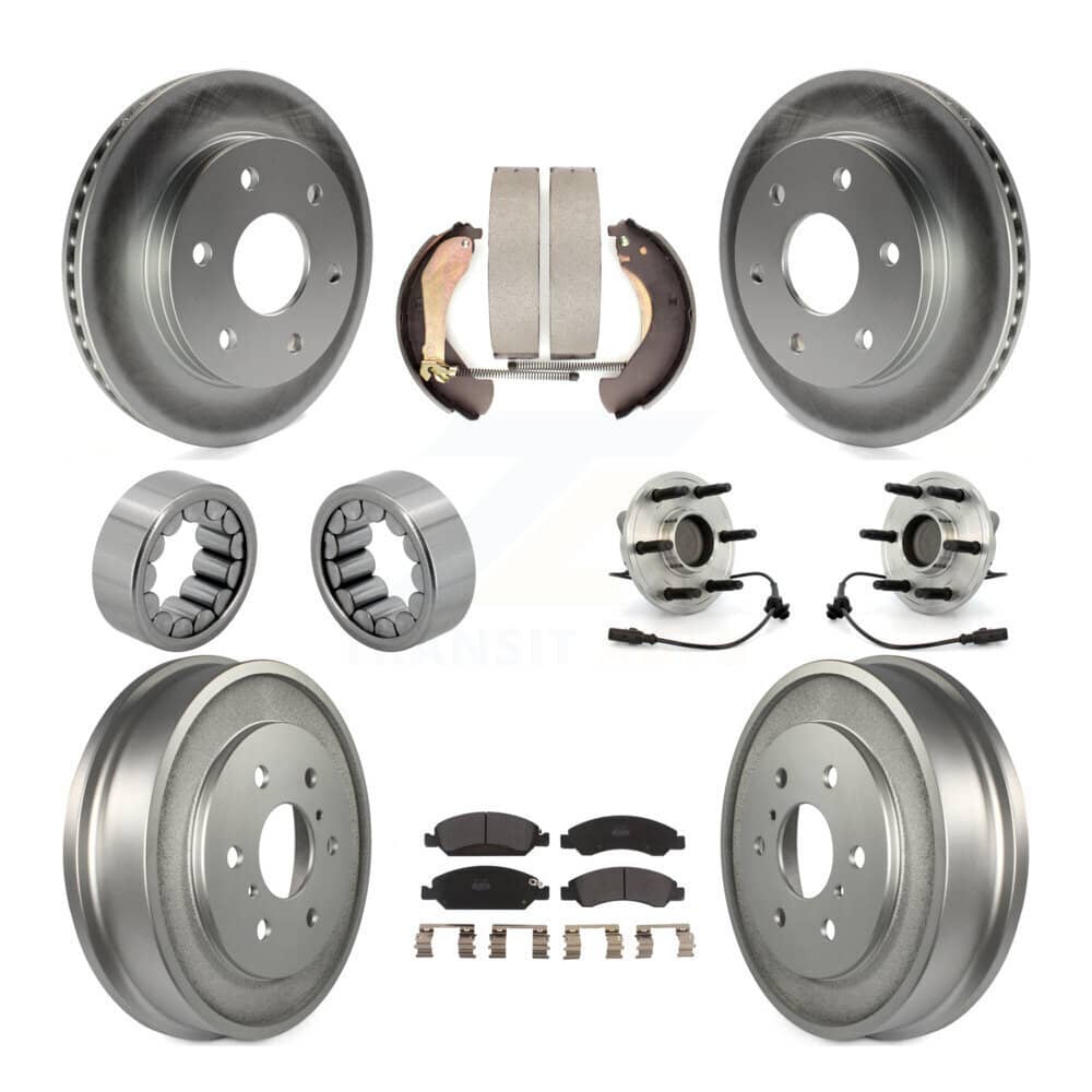 Transit Auto - KBB-131715 - Front and Rear Wheel Bearing and Hub Assembly Kits