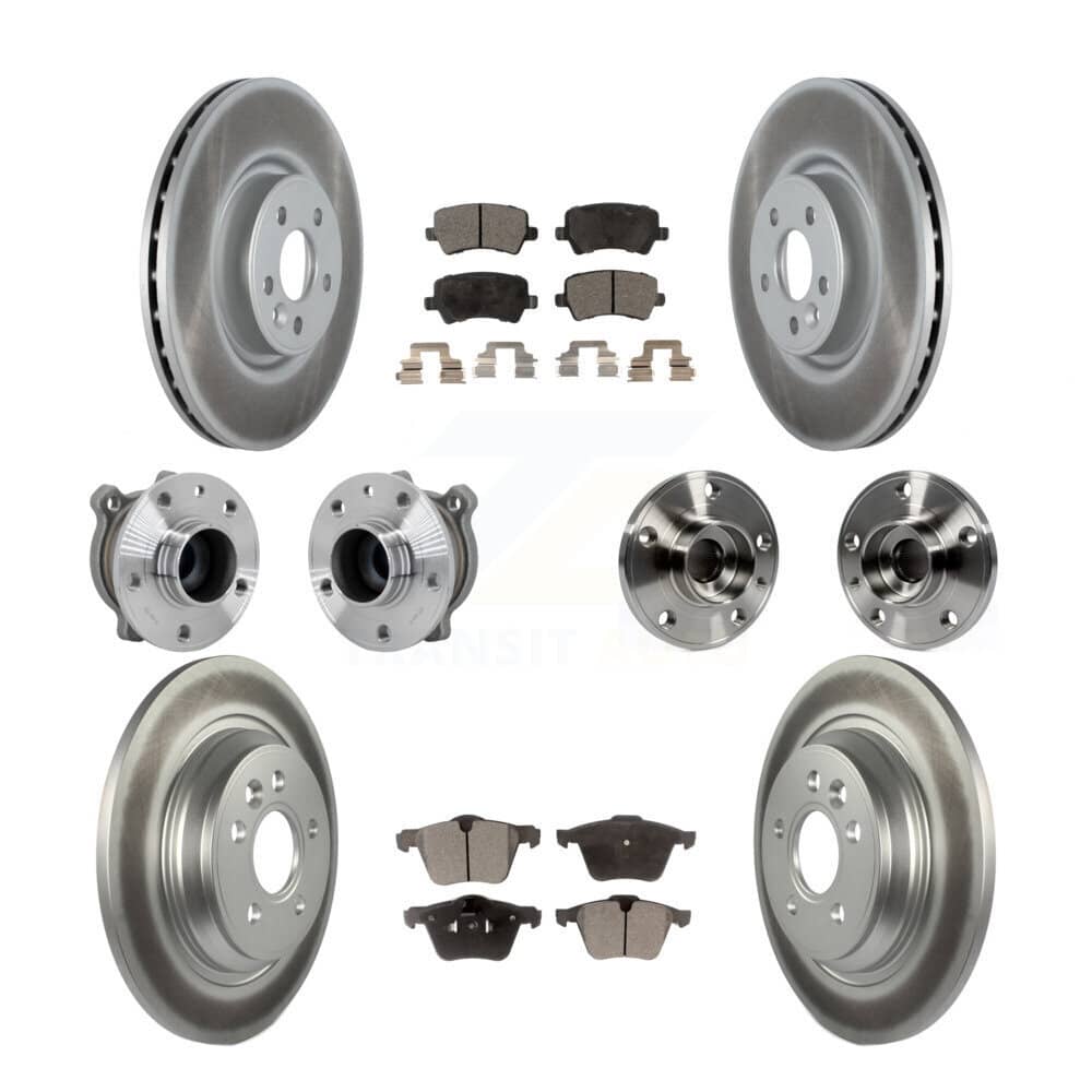 Transit Auto - KBB-131729 - Front and Rear Wheel Bearing and Hub Assembly Kits
