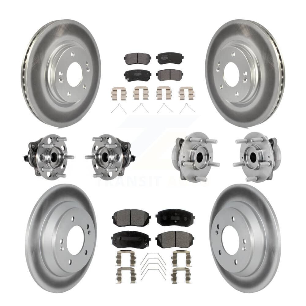 Transit Auto - KBB-131751 - Front and Rear Wheel Bearing and Hub Assembly Kits