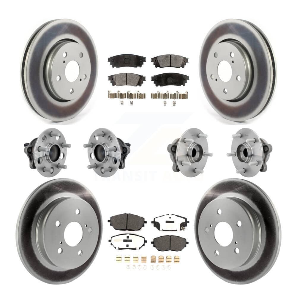 Transit Auto - KBB-131768 - Front and Rear Wheel Bearing and Hub Assembly Kits