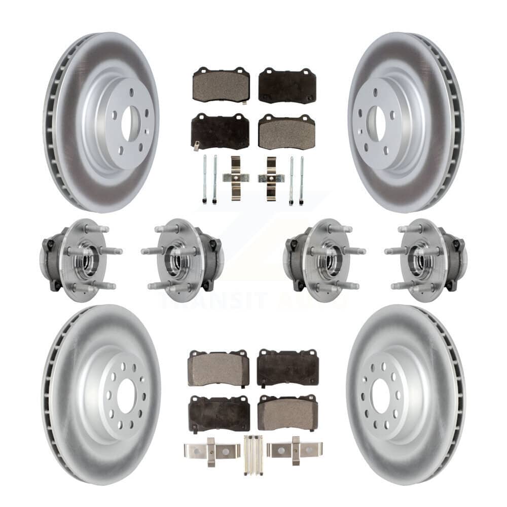 Transit Auto - KBB-131788 - Front and Rear Wheel Bearing and Hub Assembly Kits