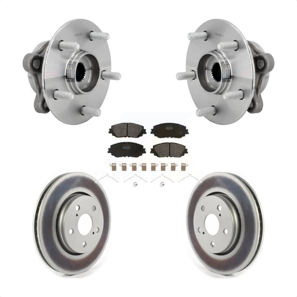 Transit Auto - KBB-131804 - Front Wheel Bearing and Hub Assembly Kits