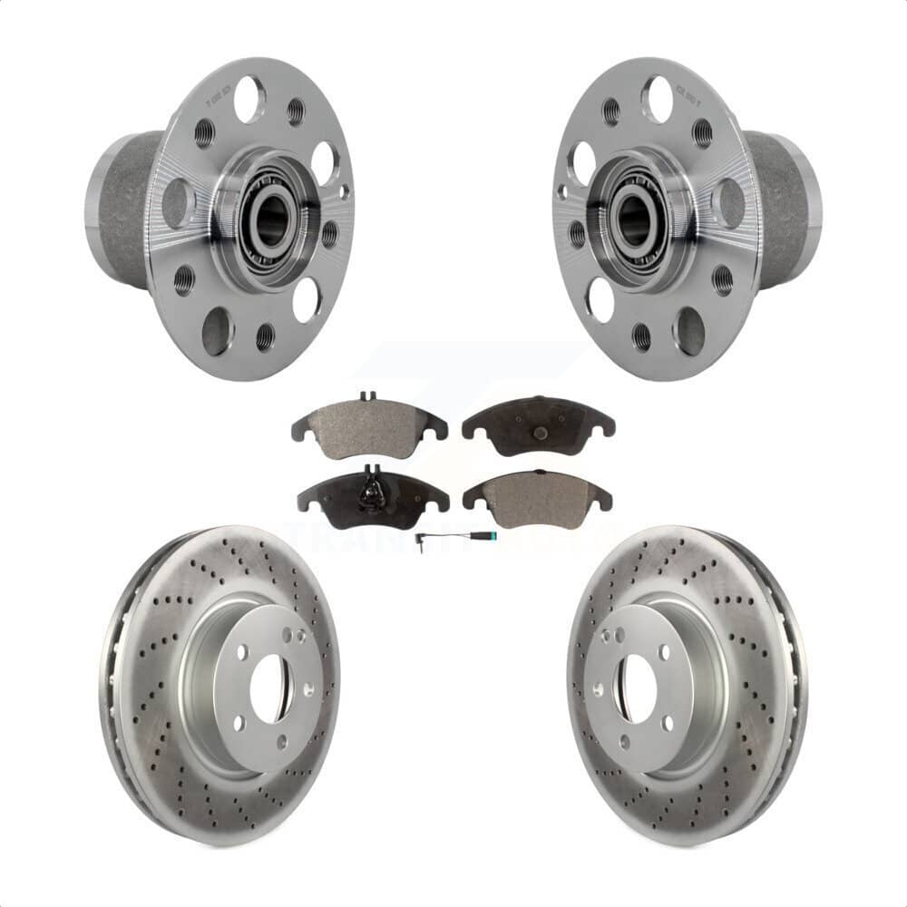 Transit Auto - KBB-131851 - Front Wheel Bearing and Hub Assembly Kits