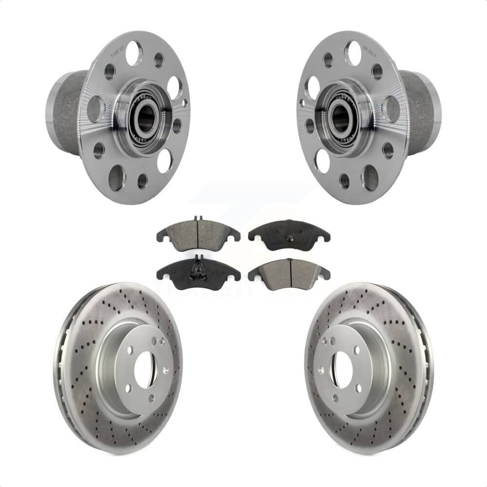 Transit Auto - KBB-131975 - Front Wheel Bearing and Hub Assembly Kits