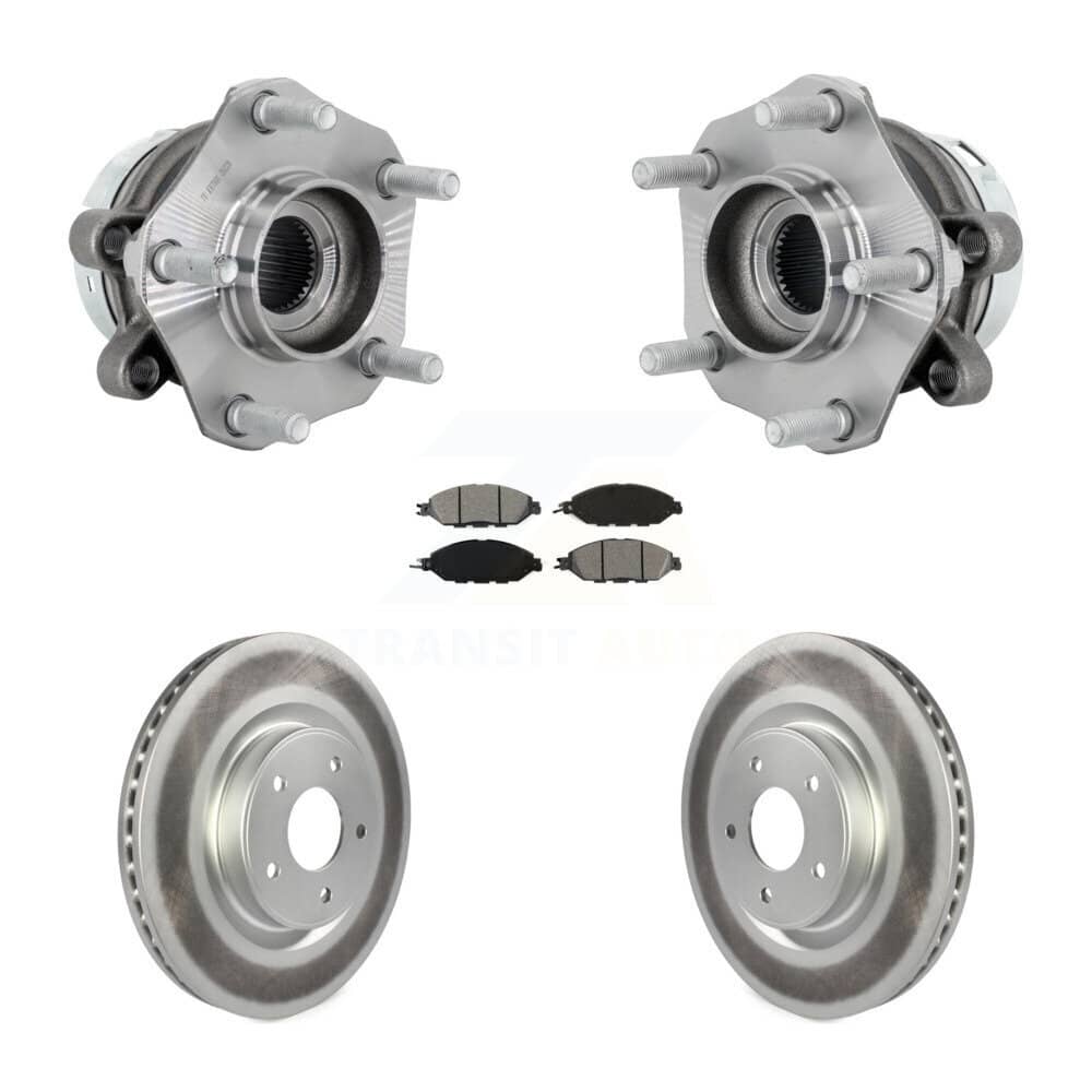 Transit Auto - KBB-131995 - Front Wheel Bearing and Hub Assembly Kits
