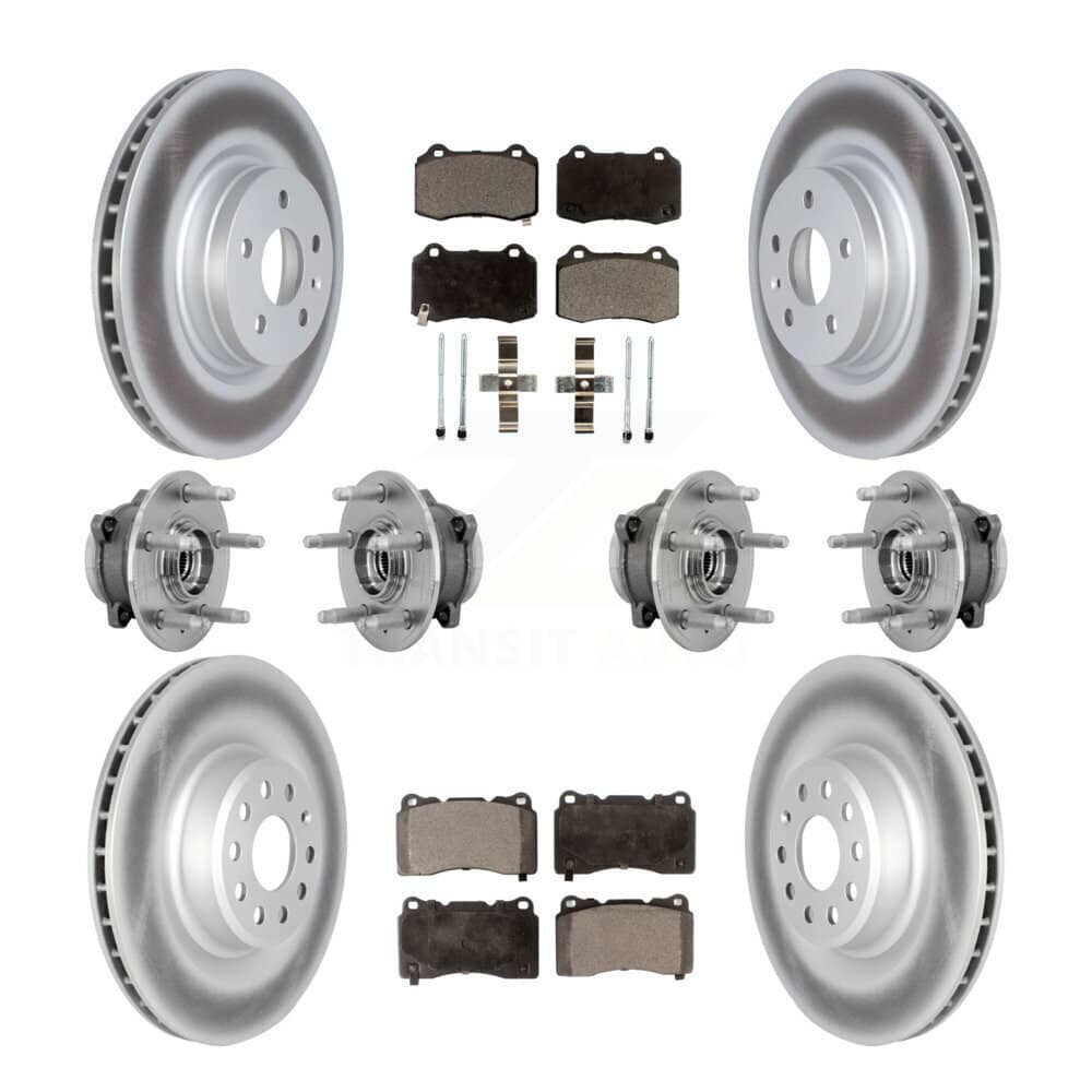 Transit Auto - KBB-132034 - Front and Rear Wheel Bearing and Hub Assembly Kits