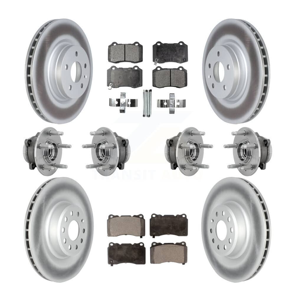 Transit Auto - KBB-132036 - Front and Rear Wheel Bearing and Hub Assembly Kits