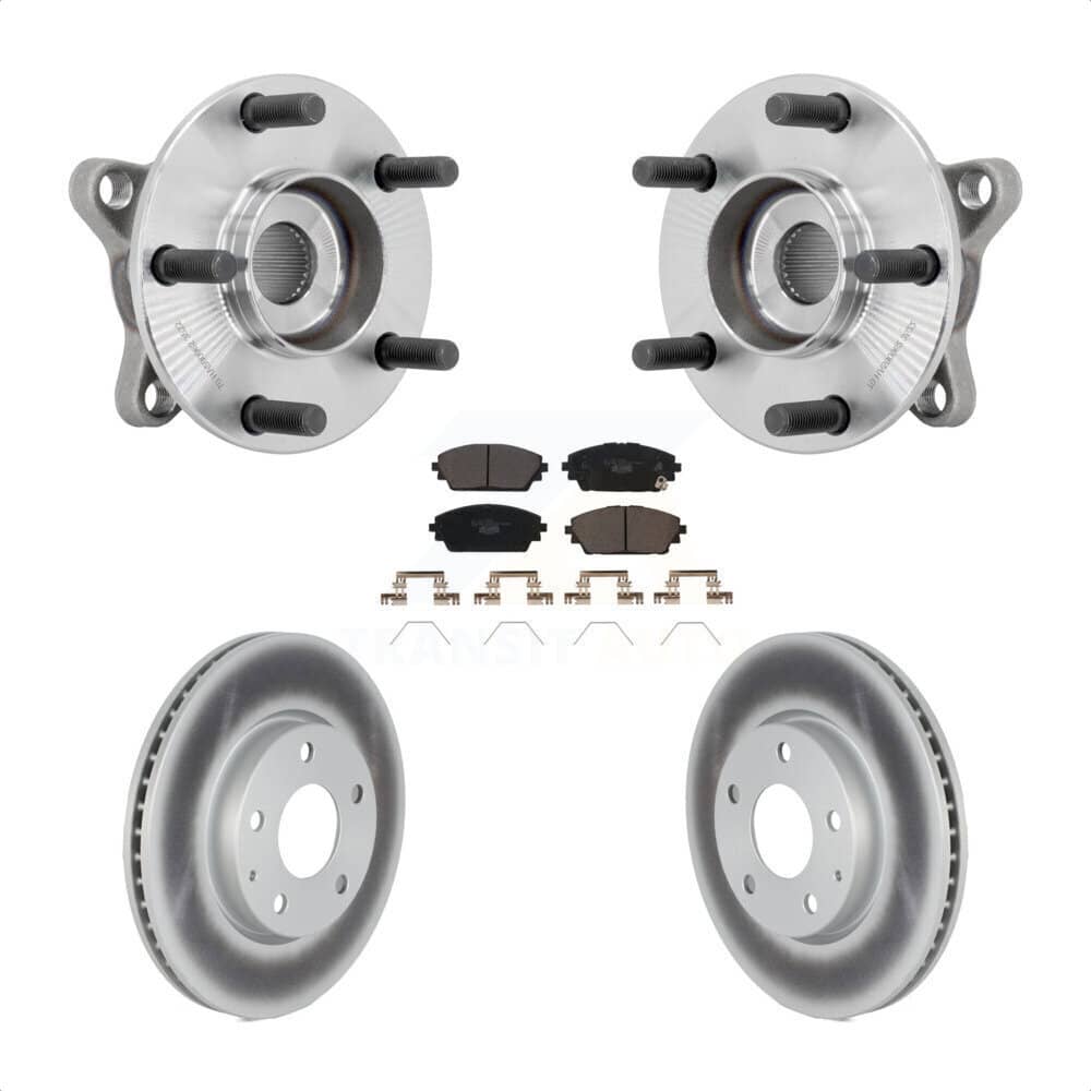 Transit Auto - KBB-132076 - Front Wheel Bearing and Hub Assembly Kits