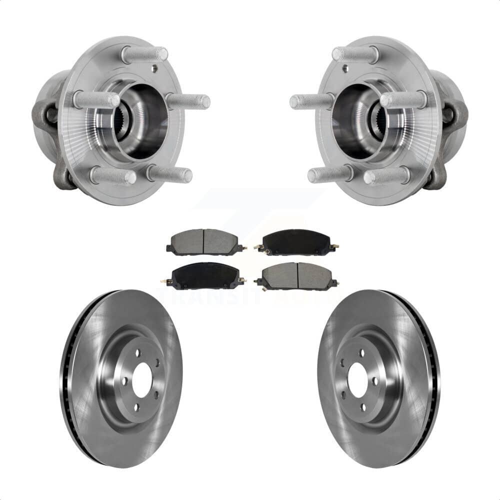 Transit Auto - KBB-132162 - Front Wheel Bearing and Hub Assembly Kits