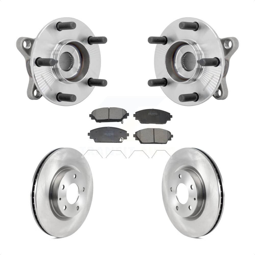 Transit Auto - KBB-132230 - Front Wheel Bearing and Hub Assembly Kits