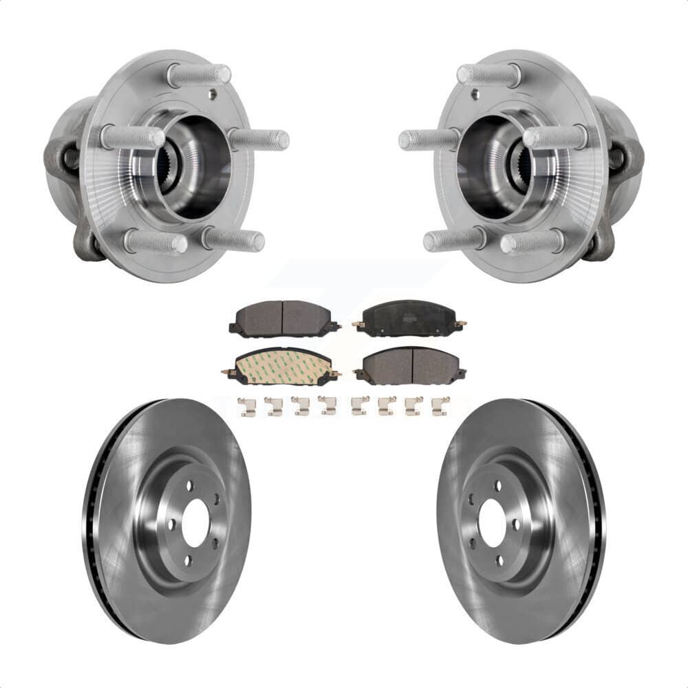 Transit Auto - KBB-132236 - Front Wheel Bearing and Hub Assembly Kits