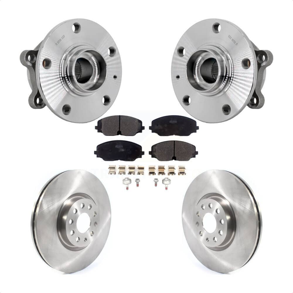 Transit Auto - KBB-132258 - Front Wheel Bearing and Hub Assembly Kits