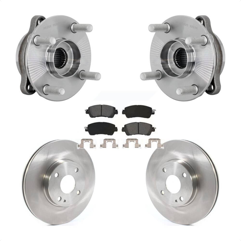 Transit Auto - KBB-132277 - Front Wheel Bearing and Hub Assembly Kits