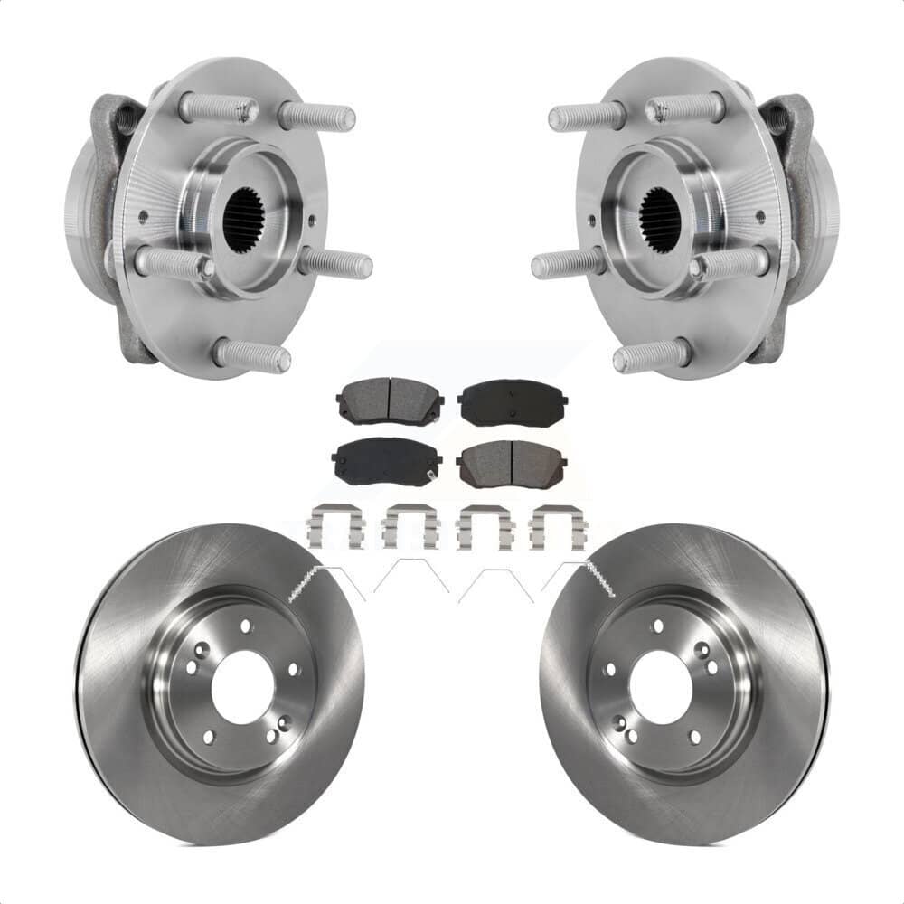 Transit Auto - KBB-132295 - Front Wheel Bearing and Hub Assembly Kits