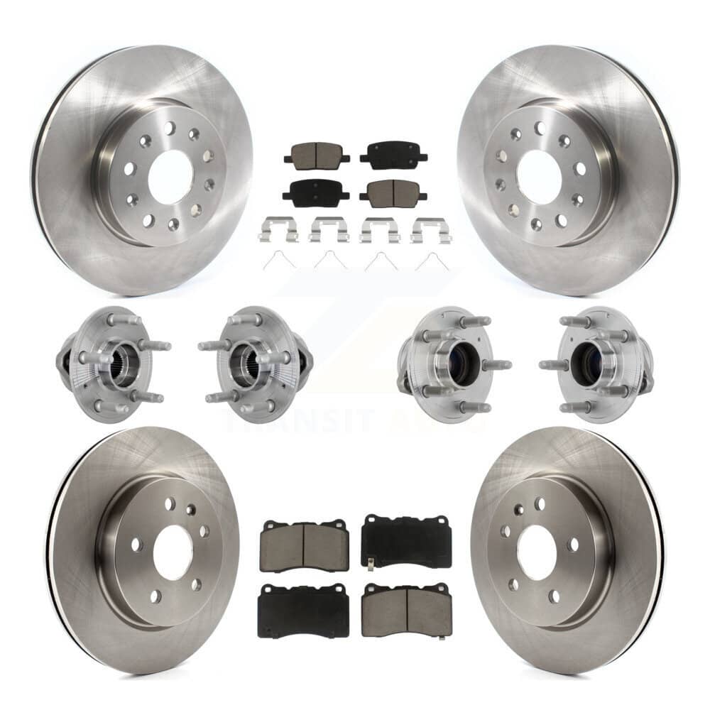 Transit Auto - KBB-132448 - Front and Rear Wheel Bearing and Hub Assembly Kits