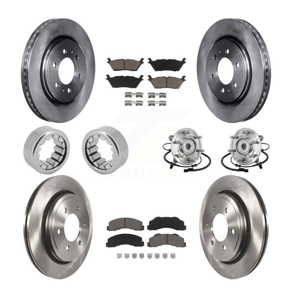 Transit Auto - KBB-132466 - Front and Rear Wheel Bearing and Hub Assembly Kits