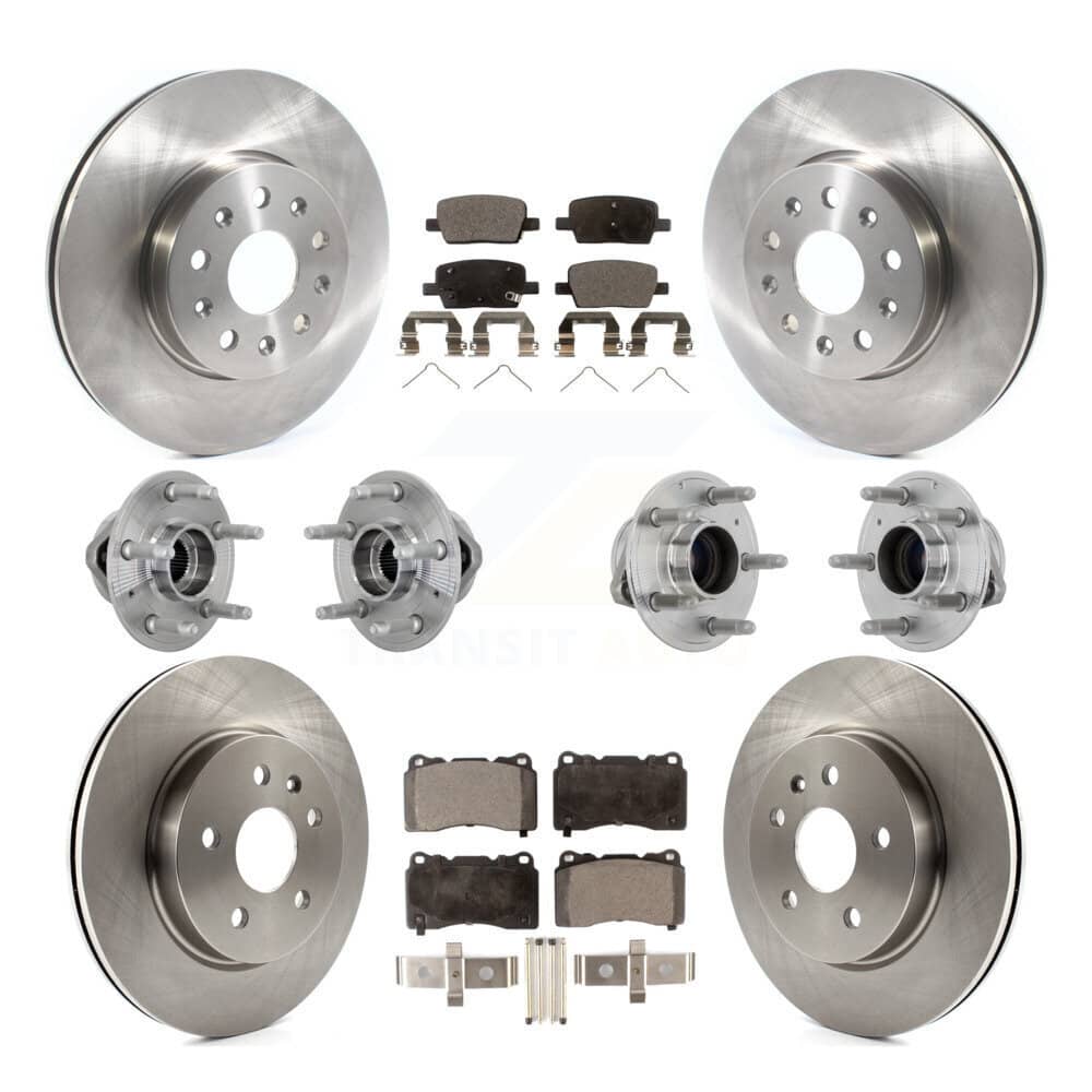 Transit Auto - KBB-132502 - Front and Rear Wheel Bearing and Hub Assembly Kits