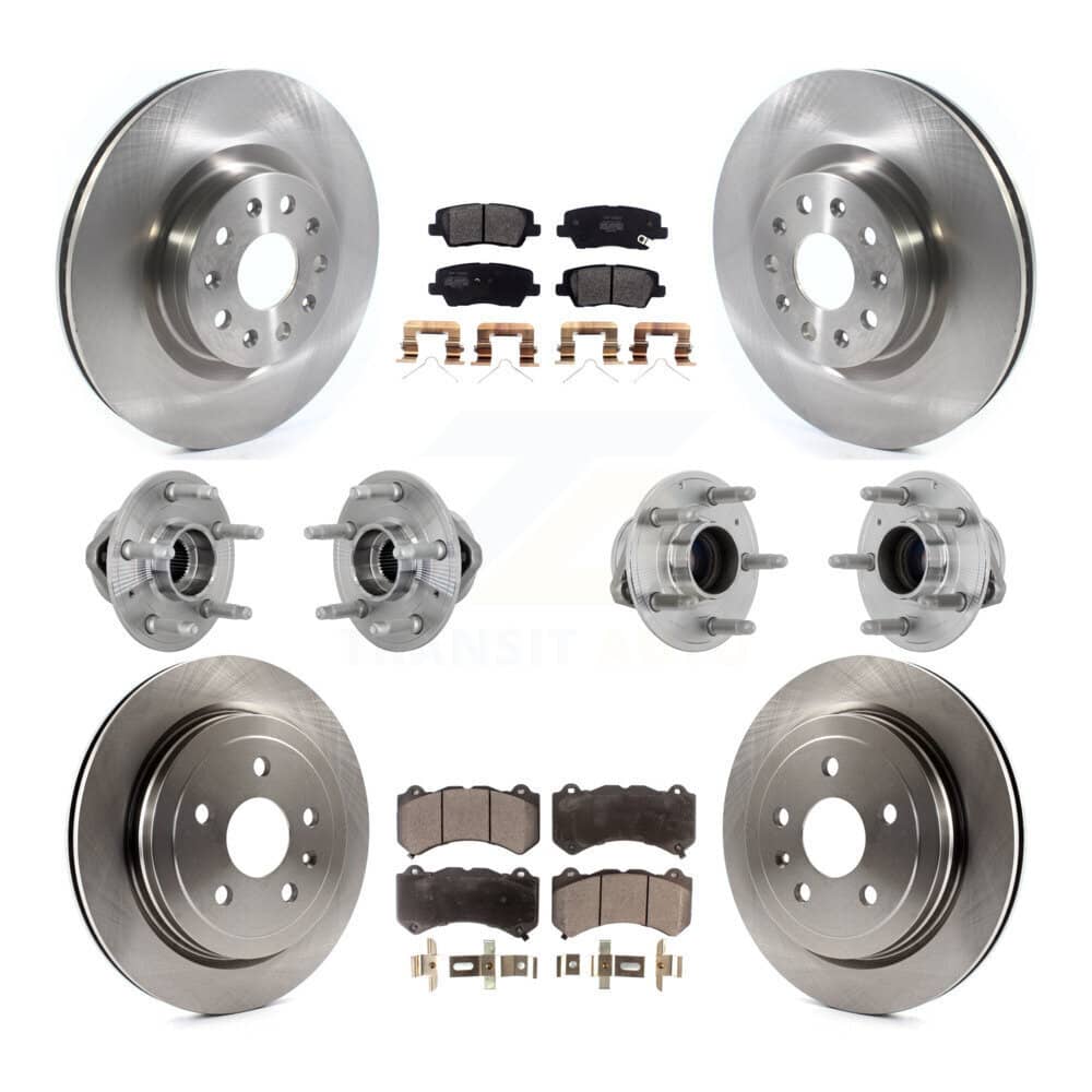 Transit Auto - KBB-132507 - Front and Rear Wheel Bearing and Hub Assembly Kits