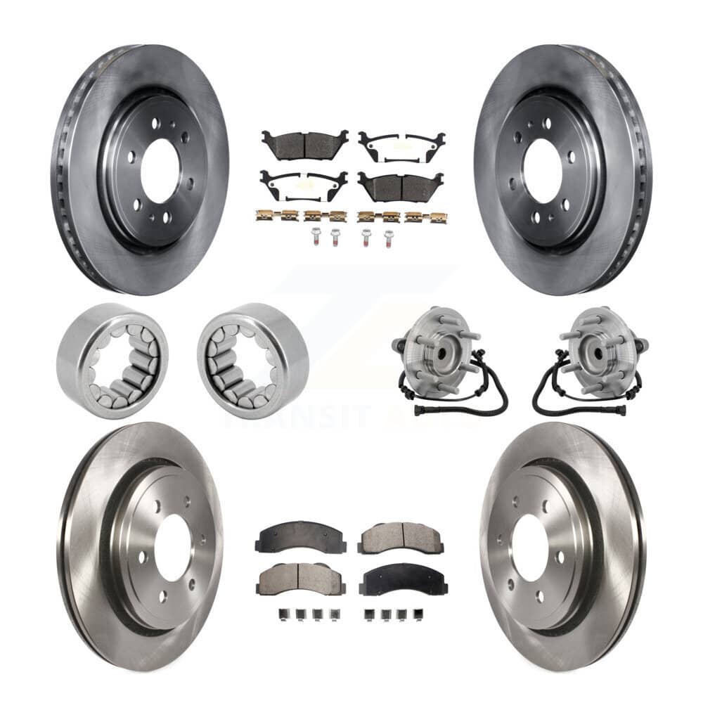 Transit Auto - KBB-132533 - Front and Rear Wheel Bearing and Hub Assembly Kits