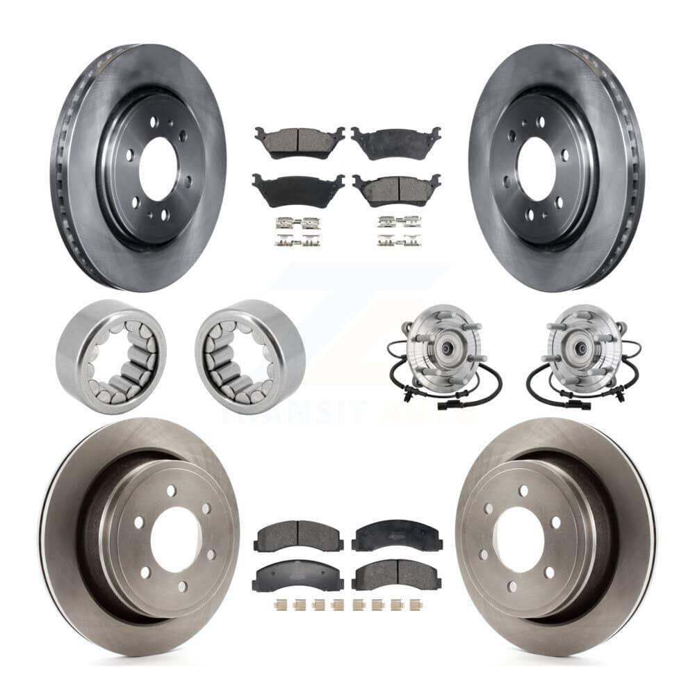 Transit Auto - KBB-132536 - Front and Rear Wheel Bearing and Hub Assembly Kits