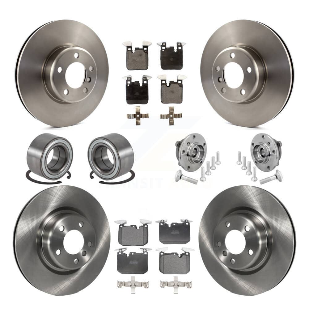 Transit Auto - KBB-132550 - Front and Rear Wheel Bearing and Hub Assembly Kits