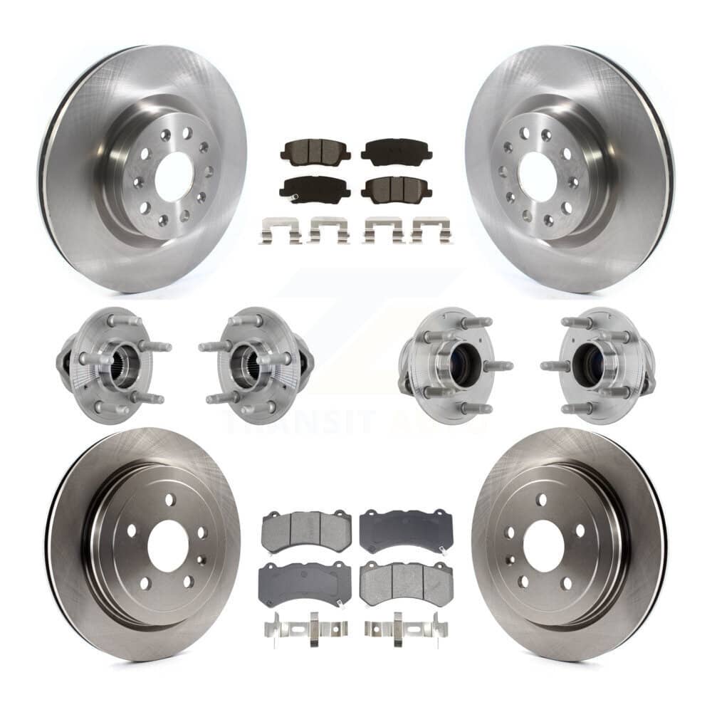 Transit Auto - KBB-132555 - Front and Rear Wheel Bearing and Hub Assembly Kits