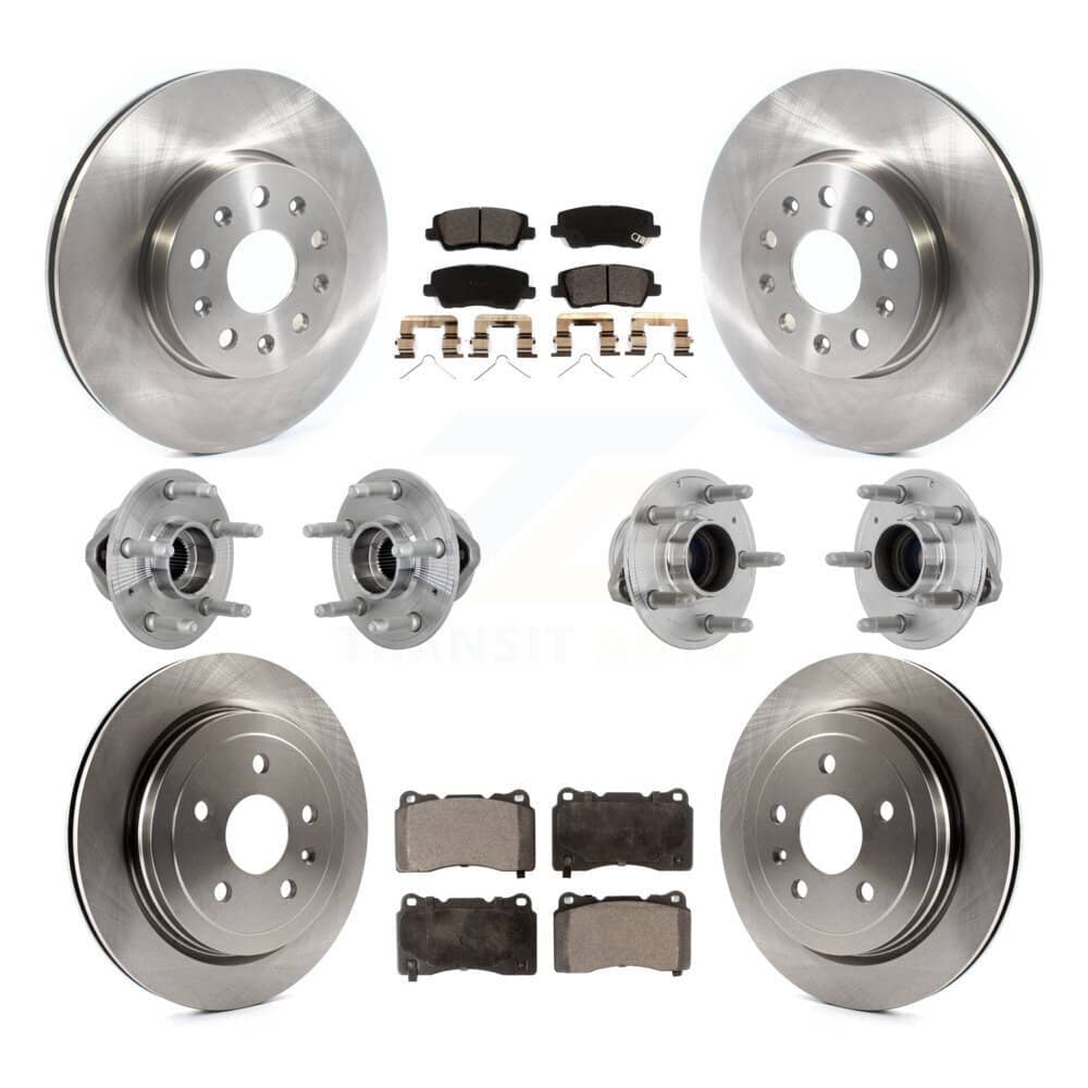 Transit Auto - KBB-132630 - Front and Rear Wheel Bearing and Hub Assembly Kits